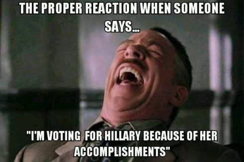 Hillary Accomplishments