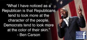 Carson on Racist Democrats