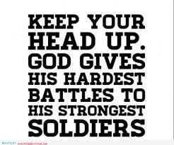 God gives battles
