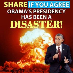 Obama disaster