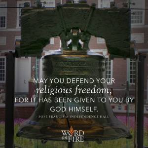 Pope Francis on religious freedom