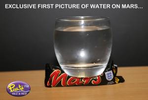 water on Mars