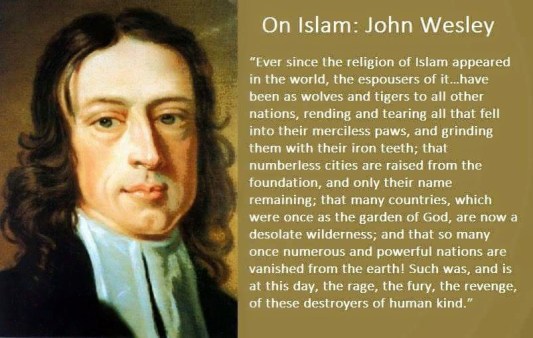 Wesley on moslems