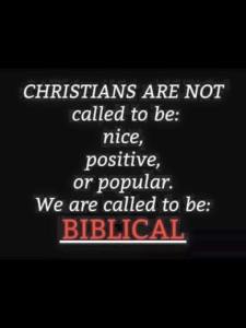 Christians are called to be