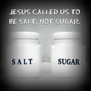 salt not sugar