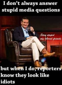 Ted Cruz on media