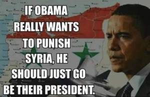 Obama vs Syria