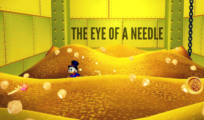 the eye of a a needle